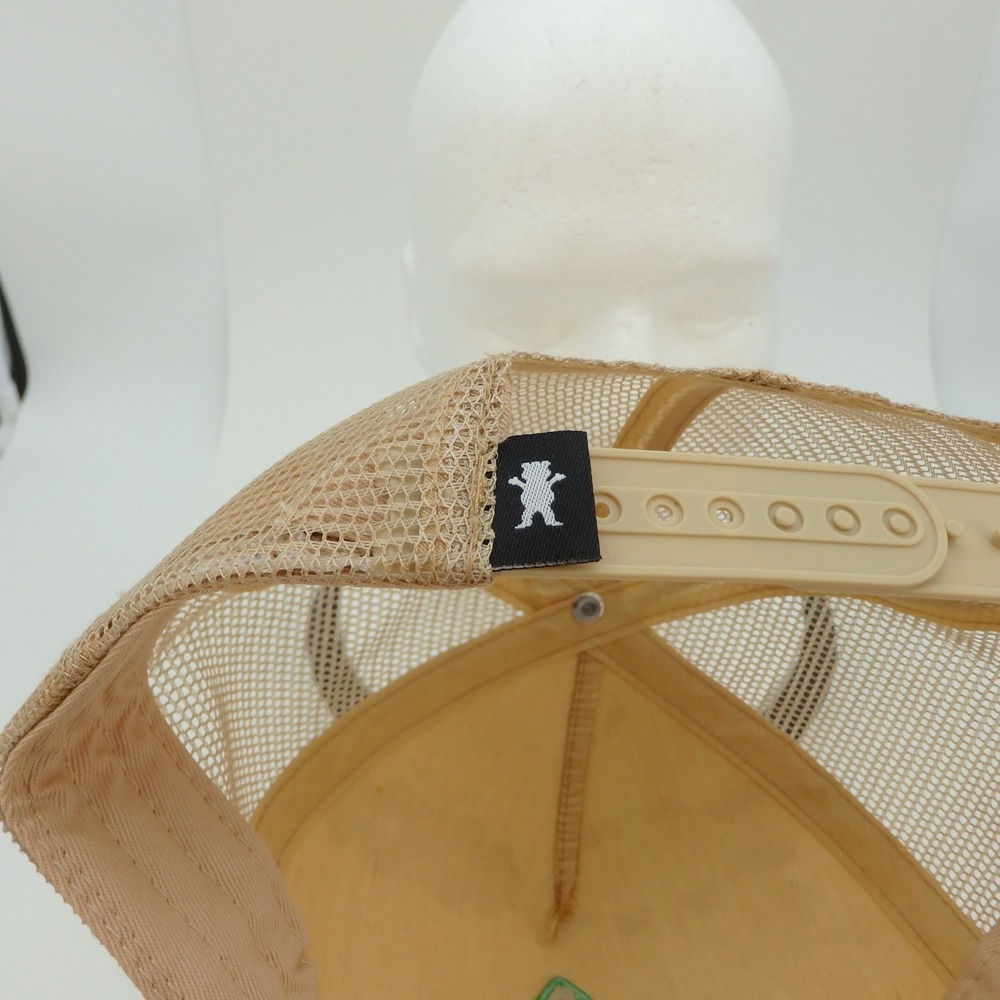 Grizzly Griptape Company Trucker Style Snapback Unisex Hat Sand Camouflage NWOT - Picture 10 of 12